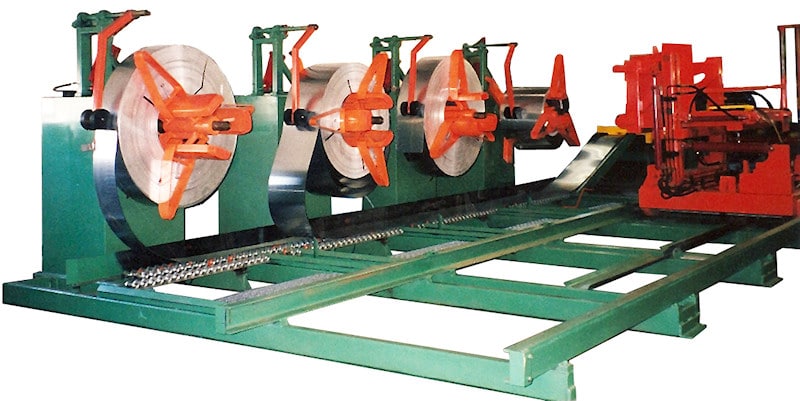 Multiple Decoiler with Coil Car System